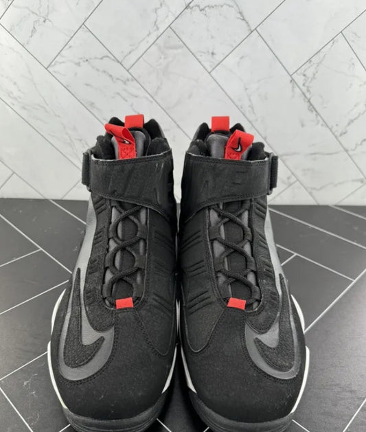 Nike Air Griffey Max 1 Anthracite Hot Red 354912-002 2009 Black Red OG