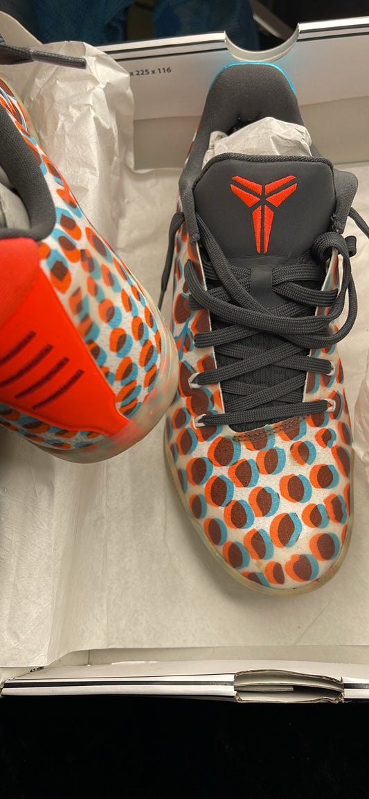 Mens Nike Kobe 11 XI Low EM 3D Polka Dot Basketball Shoes 836183-084 Size 9.5