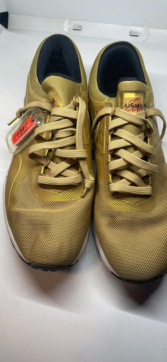 Nike Air Max Zero QS 'Metallic Gold' Men's Red/White 789695-700