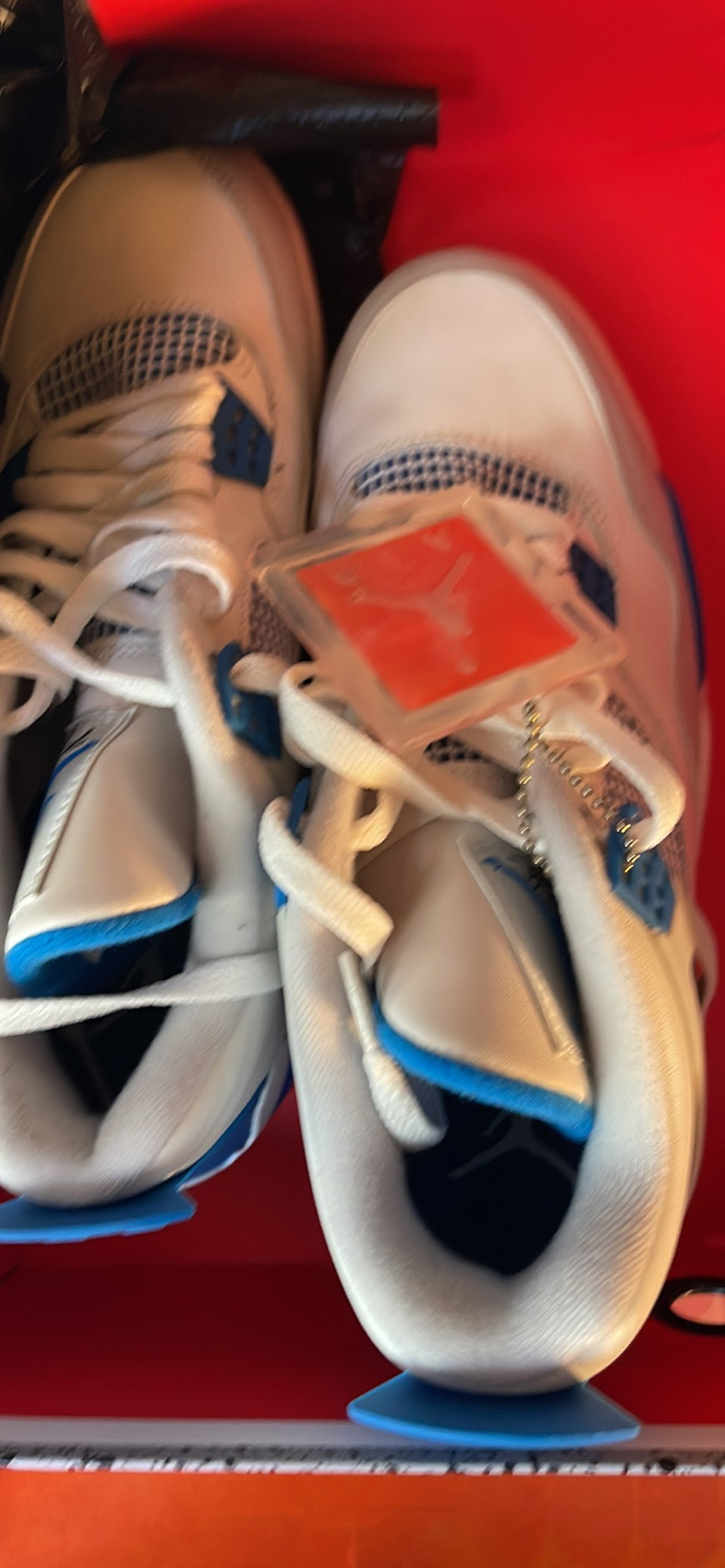 NIKE “AIR” JORDAN - RETRO IV - “Military Blue” (2012) - SZ 9.5 NEW