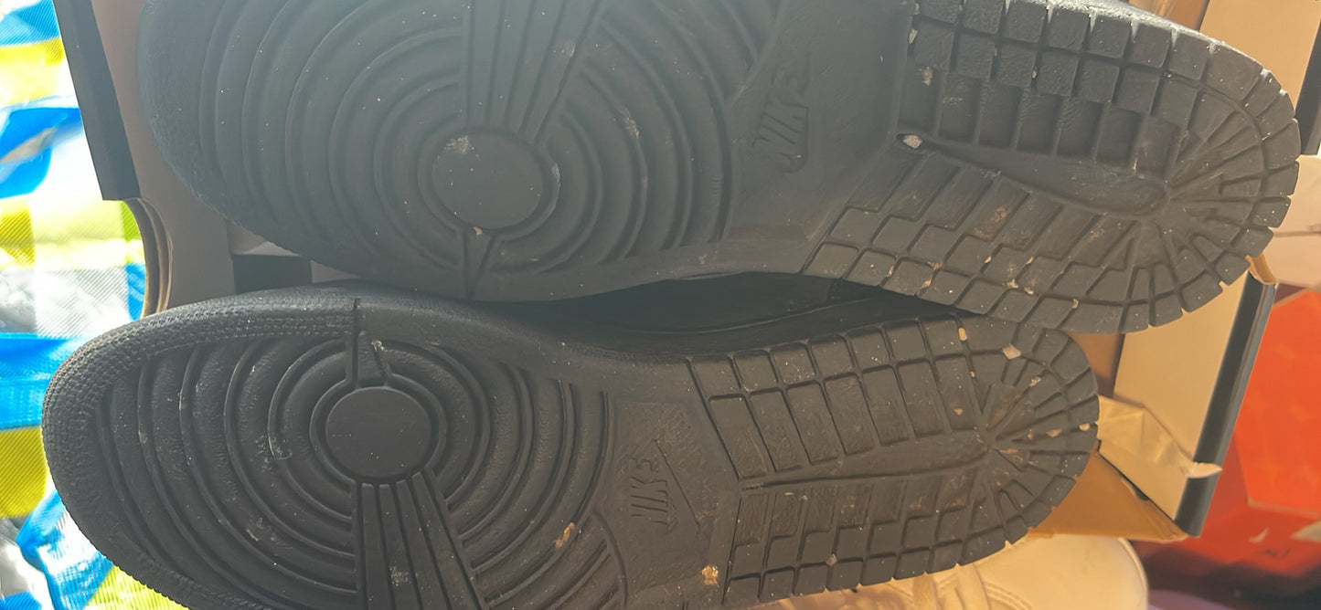 Nike Air Jordan Phat/Air Fat/Black/364770-020/Blk Shoes