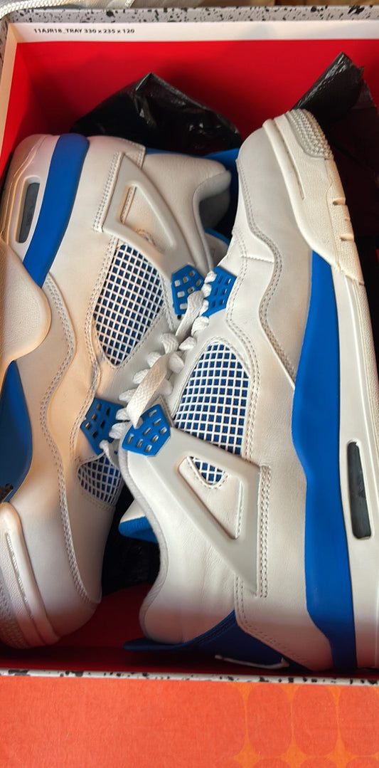NIKE “AIR” JORDAN - RETRO IV - “Military Blue” (2012) - SZ 9.5 NEW