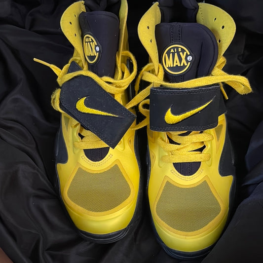 Nike Air Max Express Training Sneakers Mens Shoes Black Yellow 525224-700