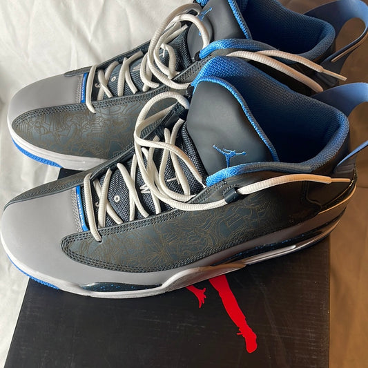 Nike Air Jordan Dub Zero 311046-007 Wolf Grey University Blue OG