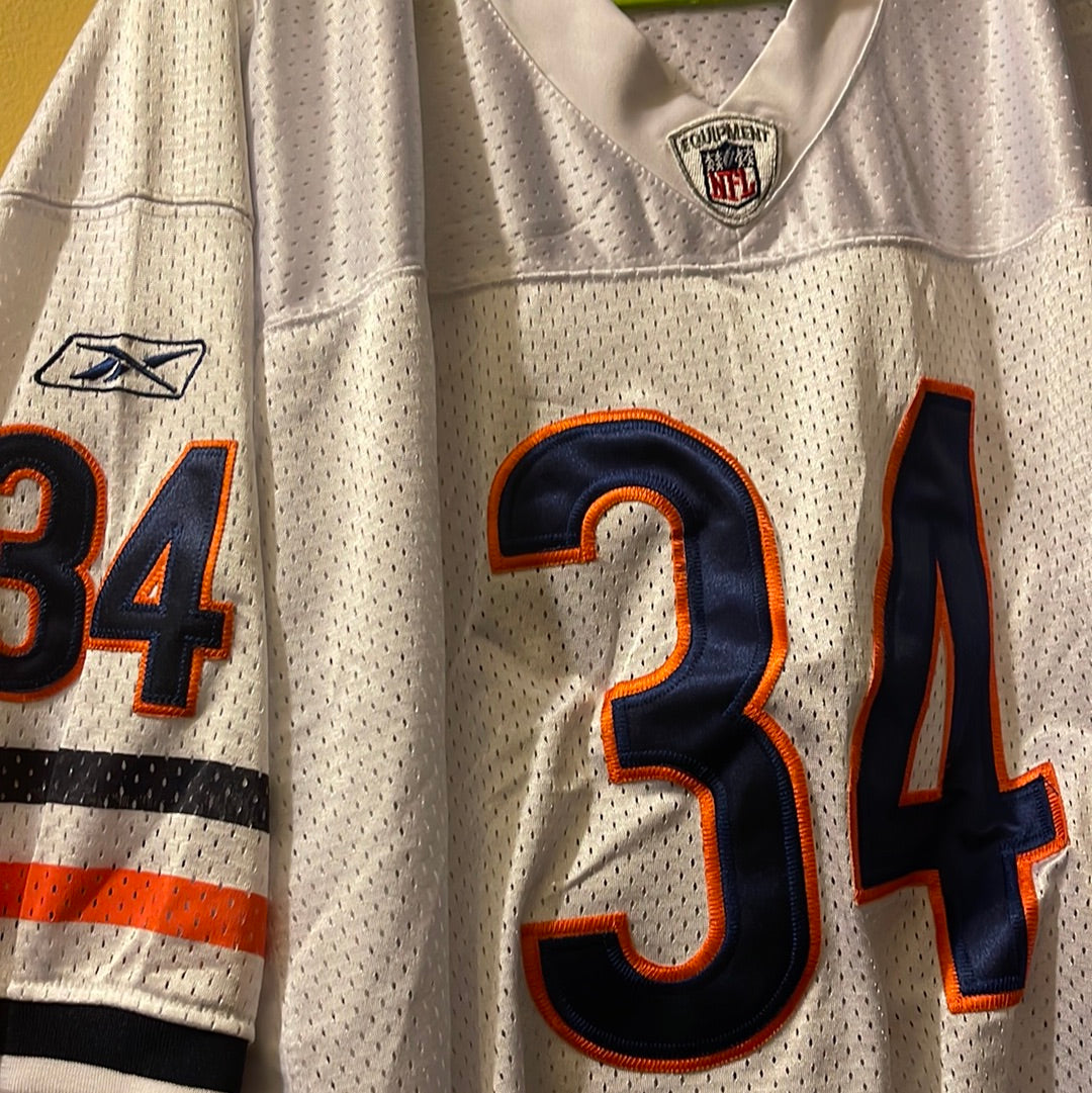 mens NFL walter payton #34 Reebok stitched jersey
