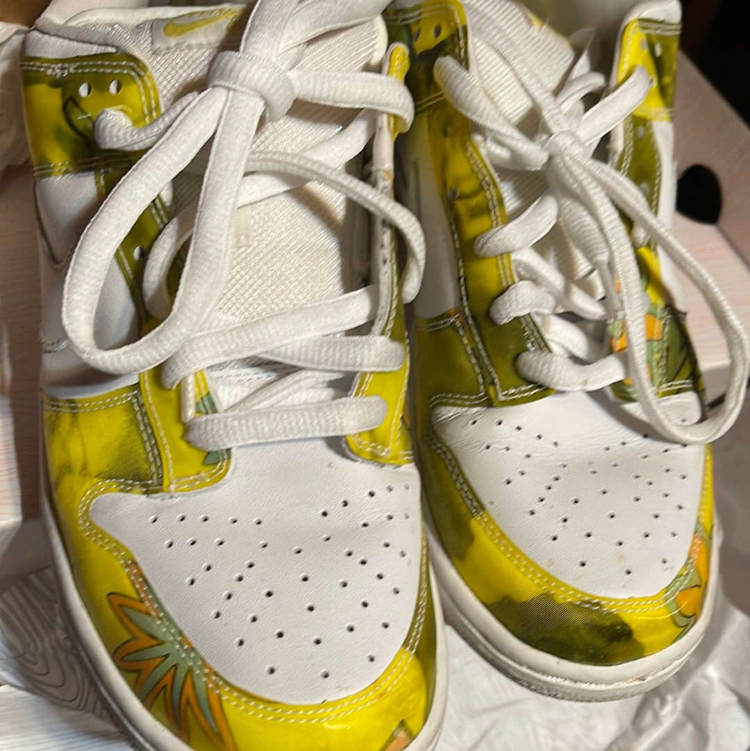 Nike Dunk Low Pro SB 'De La Soul' 304292 171 WHITE/YELLOW (2005)