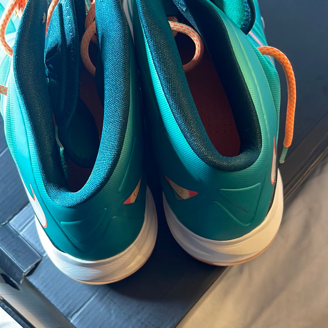 Nike LeBron 10 Miami Dolphins 2013 DS