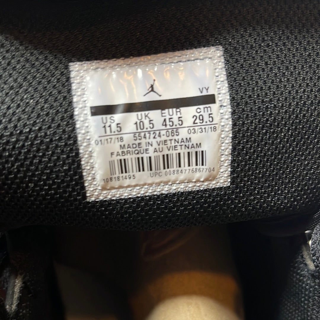 Nike Air Jordan 1 Retro Multicolor Shoes Black Red Blue (554724-065)