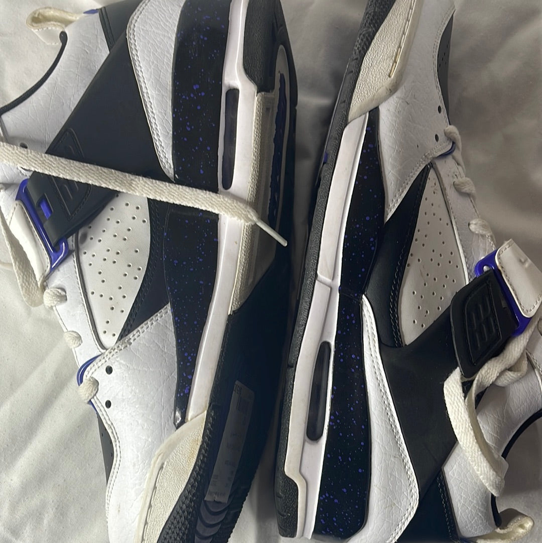 Jordan Flight 45 White Dark Concord Black Shoes 644846-108