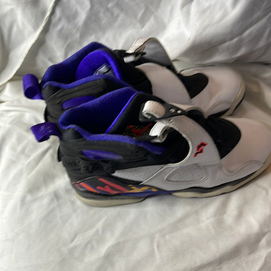 Nike Air Jordan 8 Retro White Black Purple 305368 142