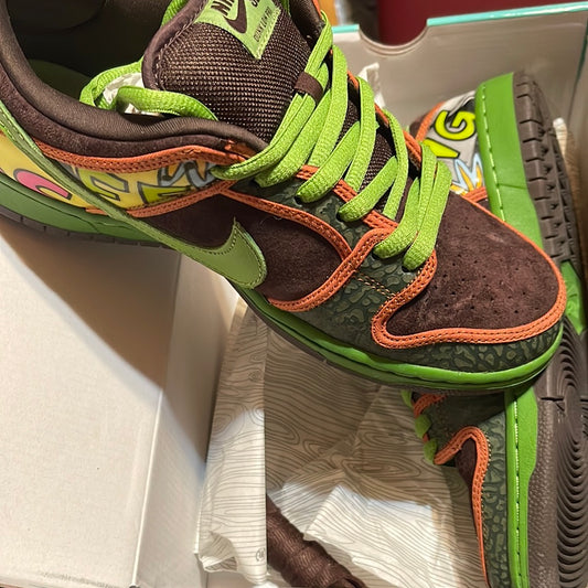 Nike Dunk Low PRM DLS SQ QS ''De La Soul'' Multi 789841-332 From Japan