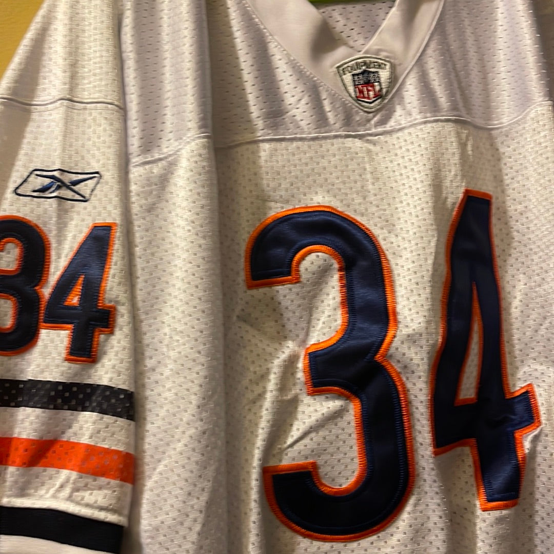 mens NFL walter payton #34 Reebok stitched jersey