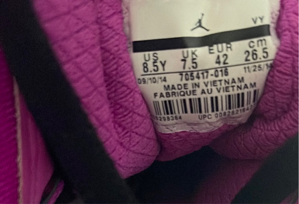 Nike Air Jordan 7 Retro GS Valentine's party Day 705417-016