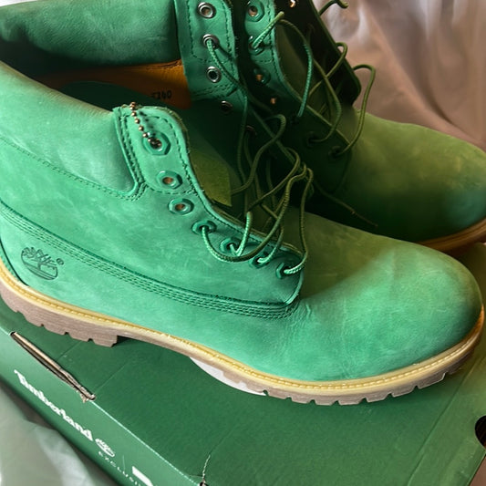 RU Villa X Timberland Exclusive Release Emerald 6in Boot New in Box