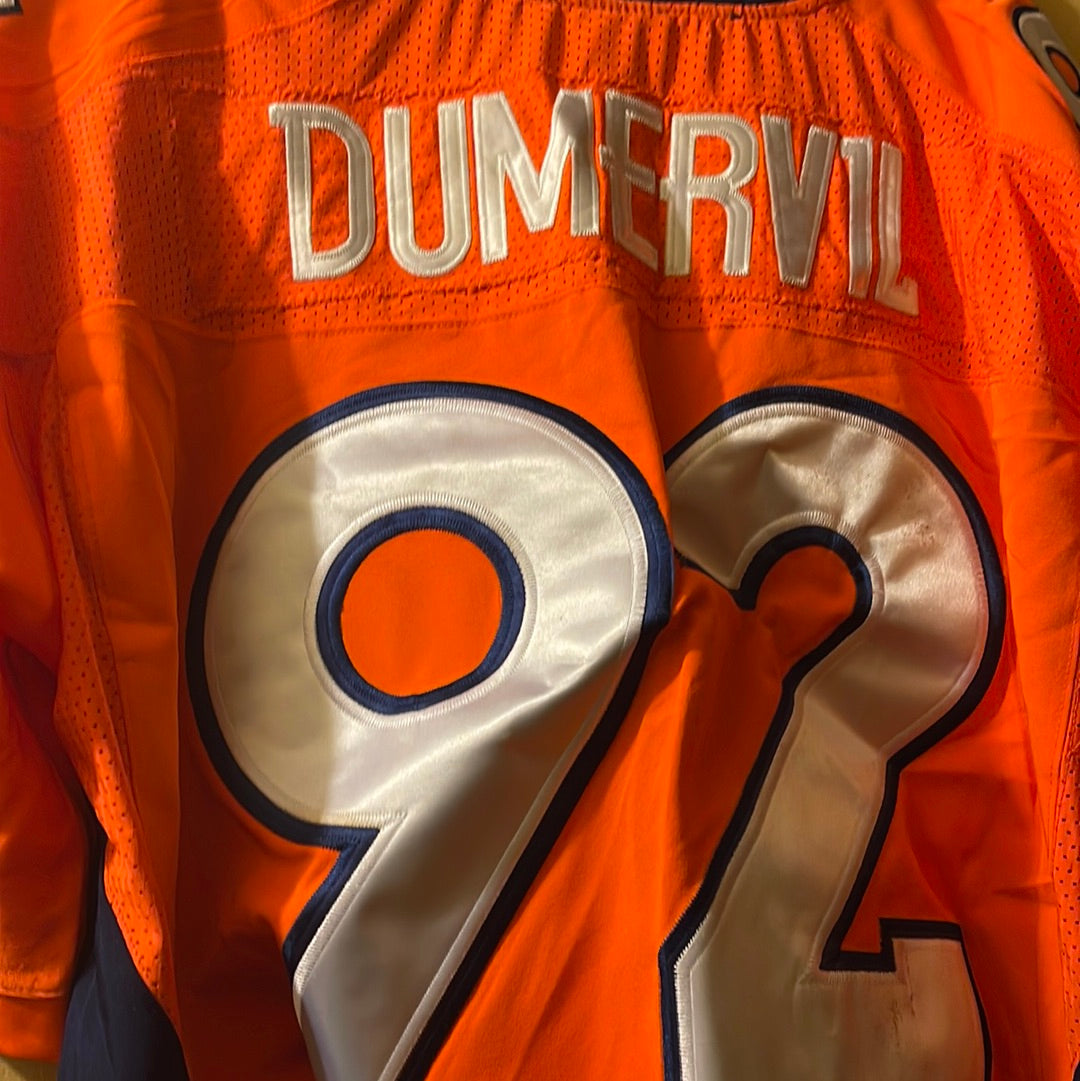 Reebok NFL Equipment #92 Broncos Jersey Elvis Dumervil