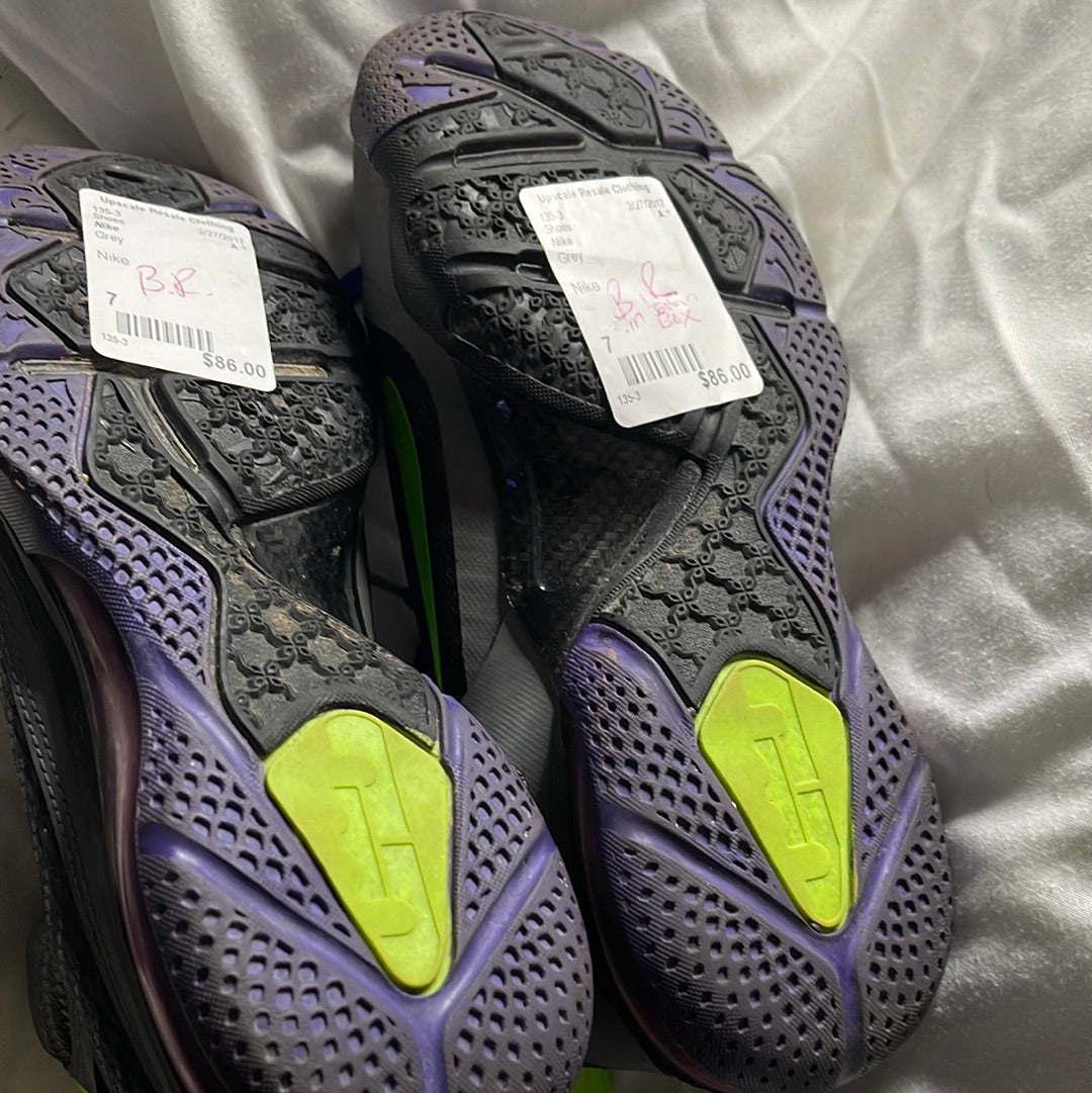 Lebron 9 GS 472664-004 Blk/Elctrc Grn/CL Gry/Pr Purple