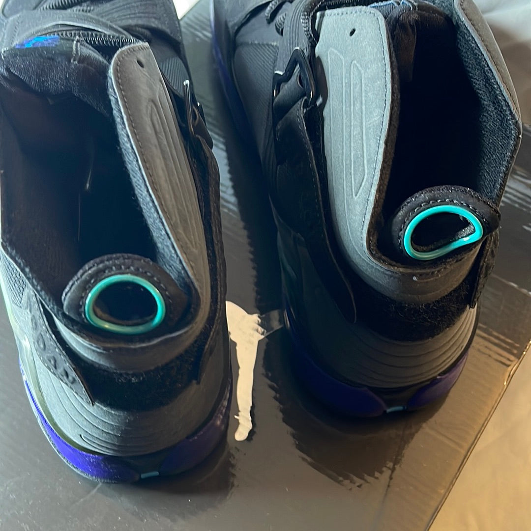 NIKE AIR JORDAN Aqua Black Purple VINTAGE 467807-009