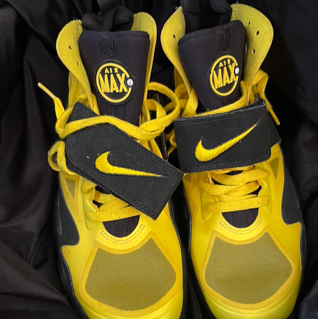 Nike Air Max Express Training Sneakers Mens Shoes Black Yellow 525224-700