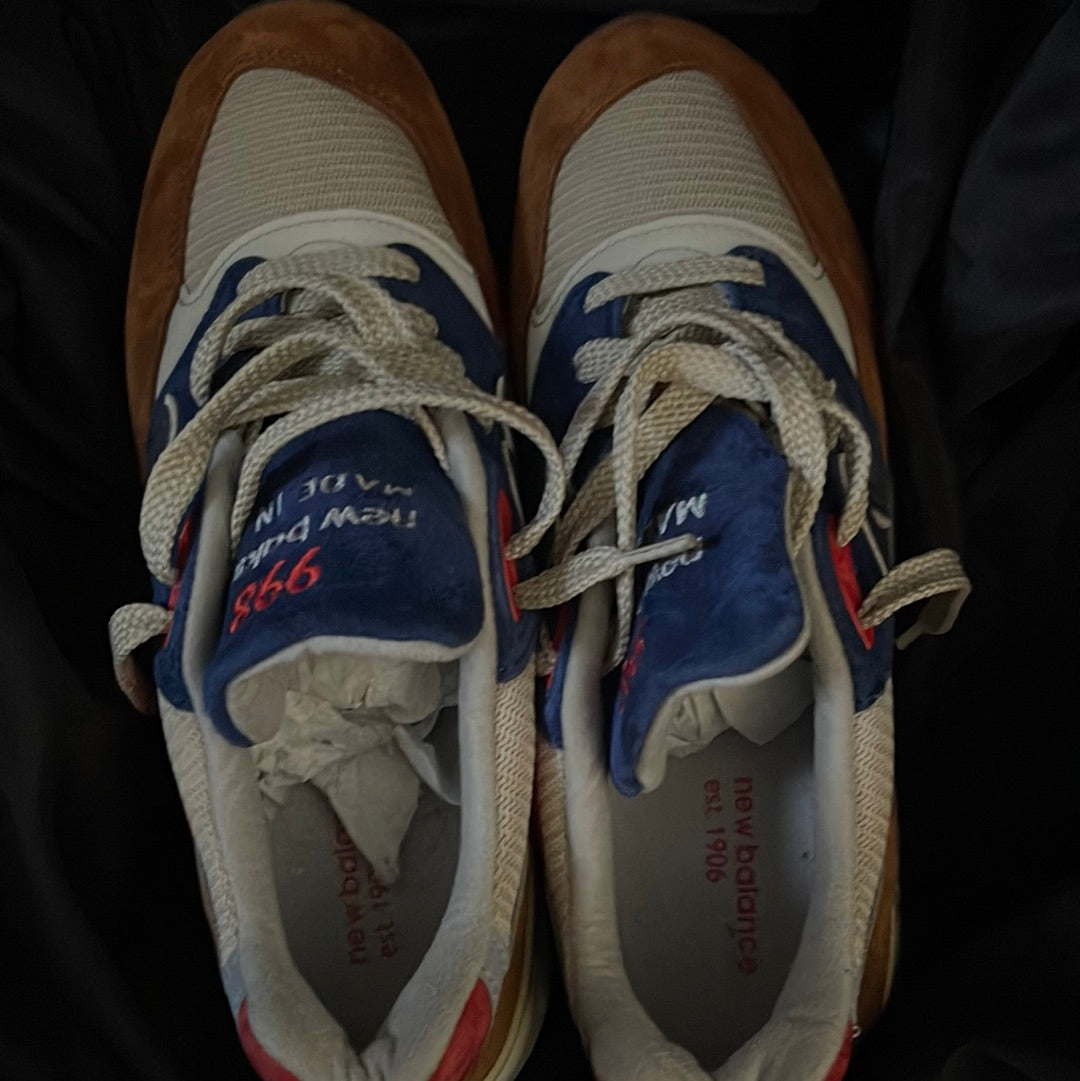 New Balance M998 Classics Traditionnels -- Hilltop Blue - M998HTB