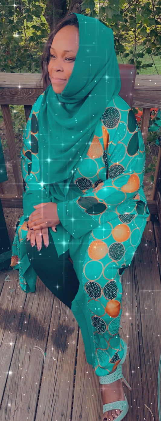 Kaftan Farasha Caftan Long Maxi Dress Abaya Jalabiya