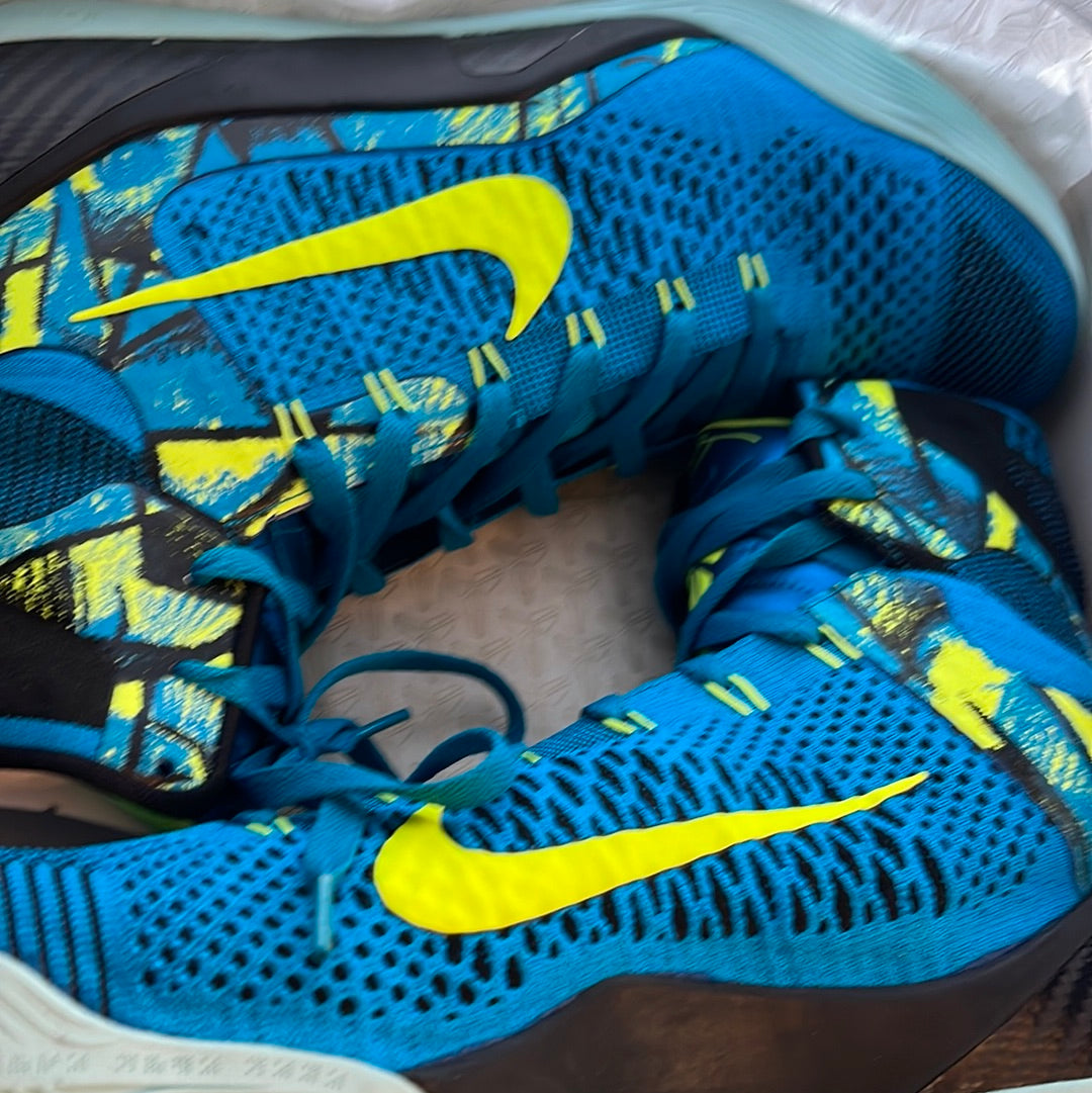 Nike Kobe 9 Elite Perspective 2014 630847-400 neon turquoise volt