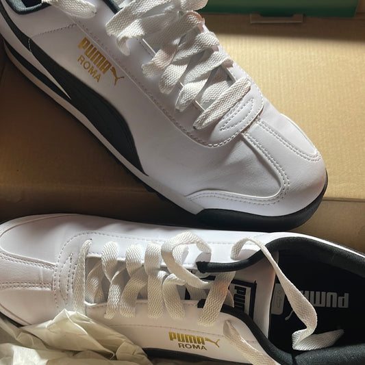 Puma Roma Basic white/black sneakers