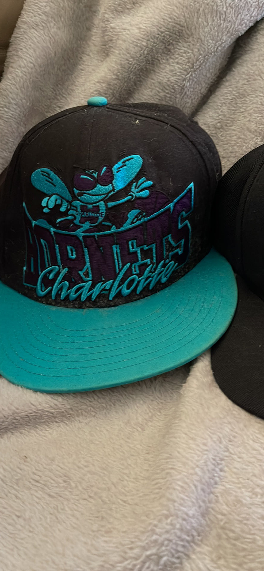 (2) Two Charlotte Hornets Hats