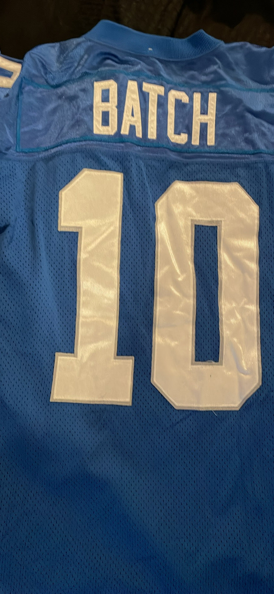 Vintage Starter Football Jersey Detroit Lions Charlie Batch #10