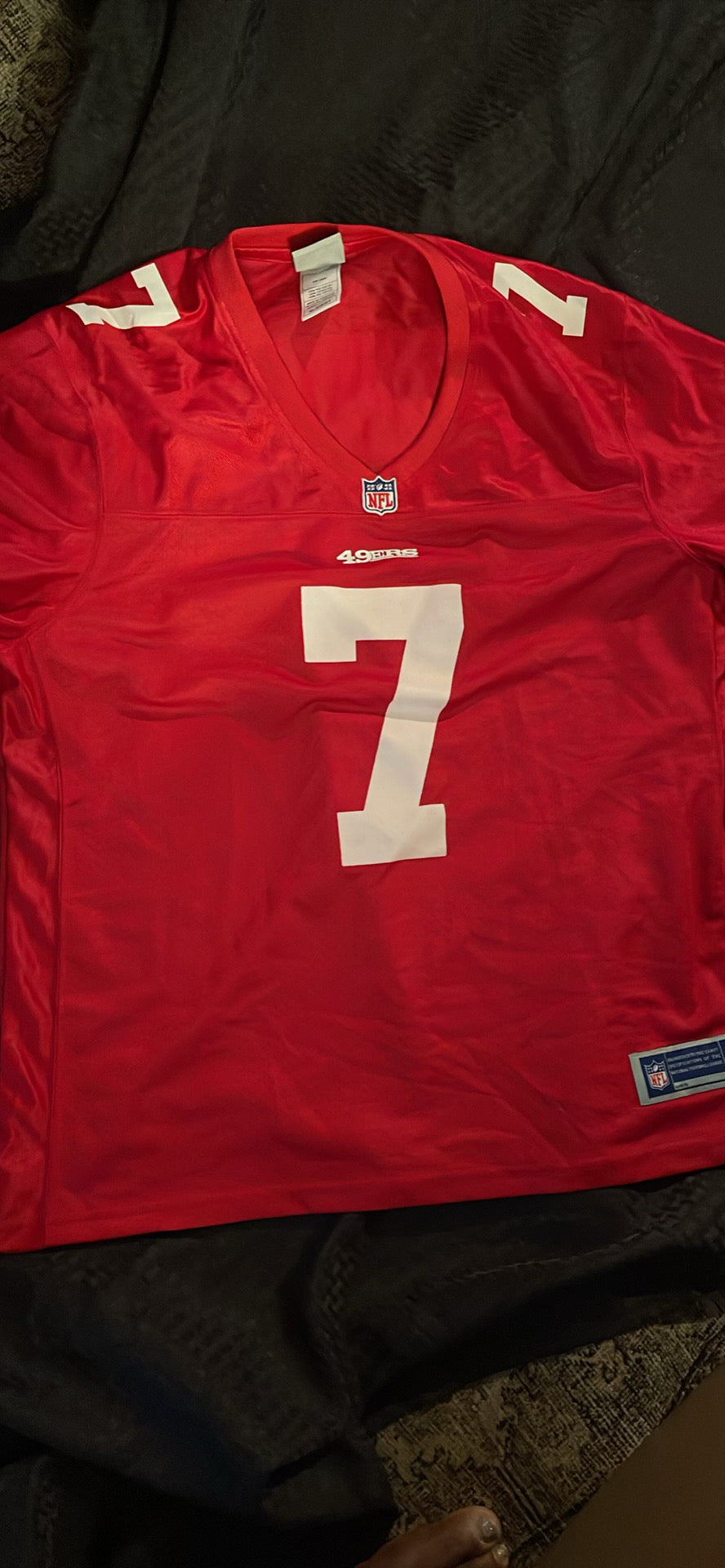 Colin Kaepernick #7 San Francisco 49ers Football Nike Red Jersey