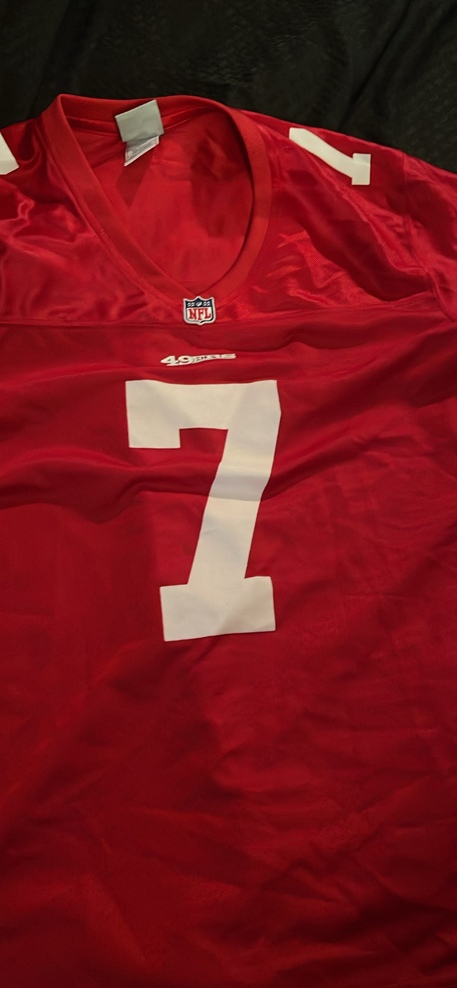 Colin Kaepernick #7 San Francisco 49ers Football Nike Red Jersey