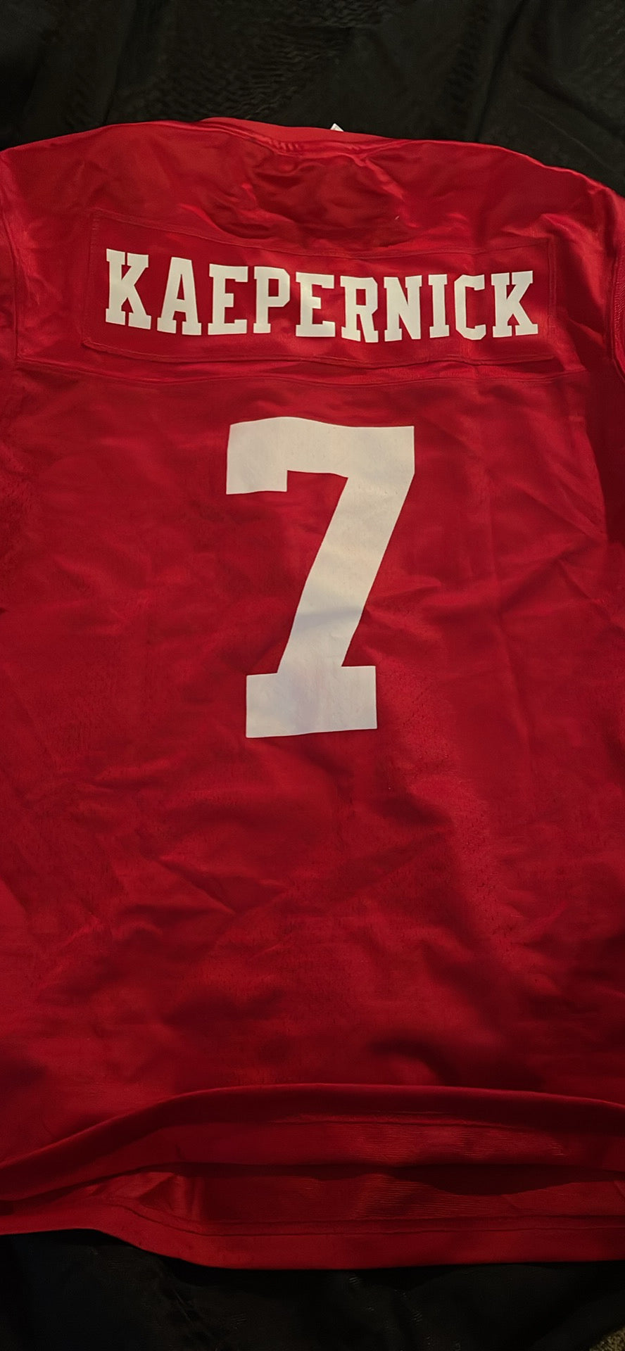 Colin Kaepernick #7 San Francisco 49ers Football Nike Red Jersey