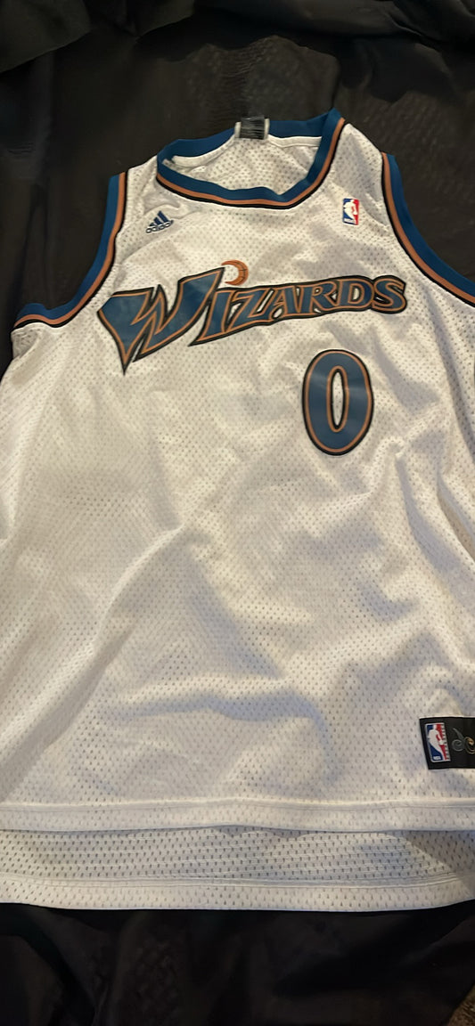 Vintage Adidas Gilbert Arenas #0 Washington Wizards Jersey Men's