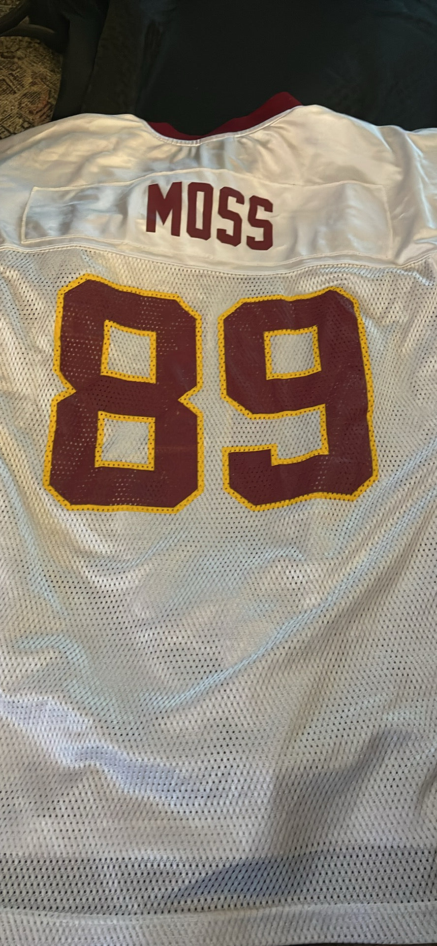 Vintage LE Reebok NFL Washington Redskins Santana Moss #89 Jersey Mens