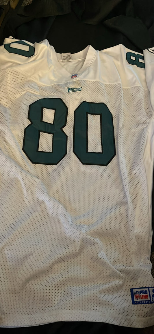 100% Authentic NFL Pro Line Starter Eagles Jersey James Thrash #80