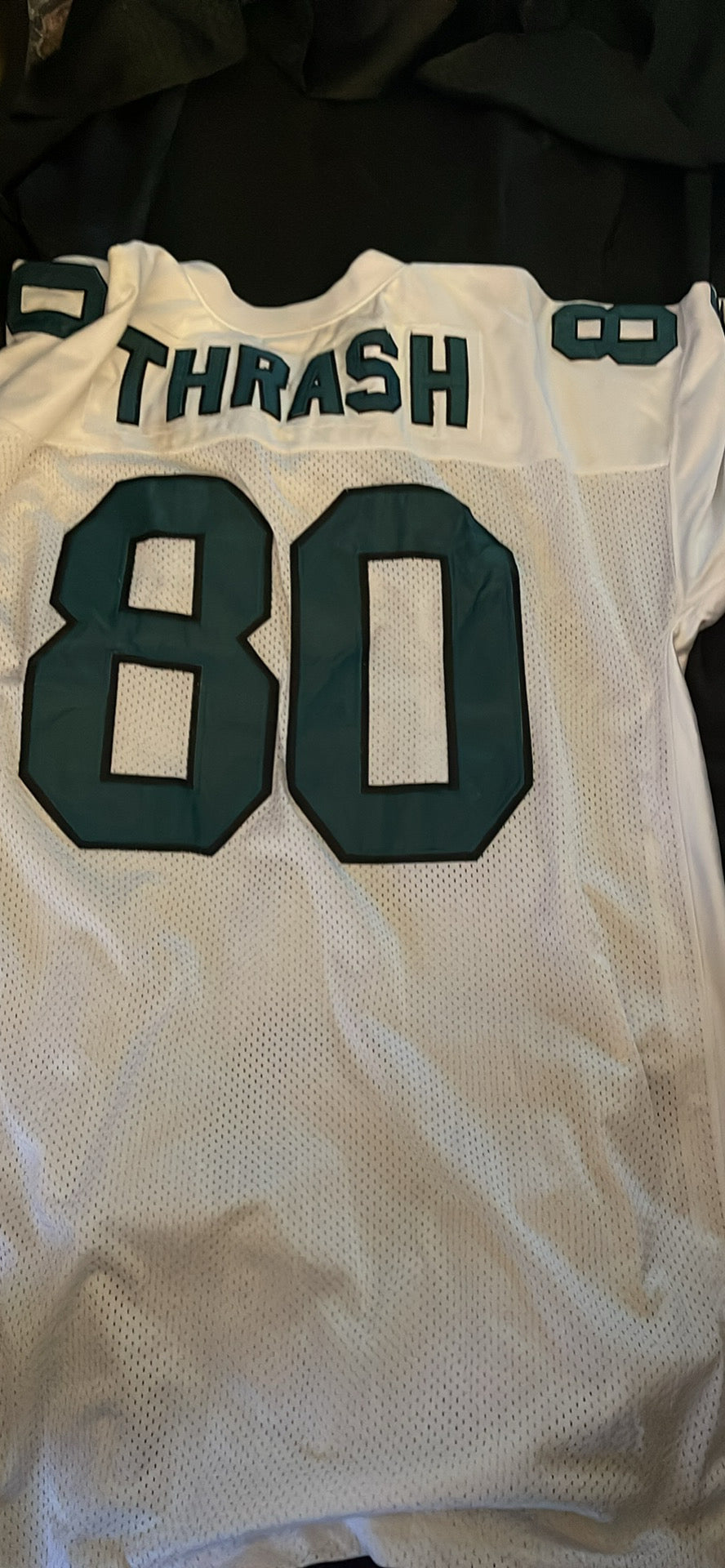 100% Authentic NFL Pro Line Starter Eagles Jersey James Thrash #80