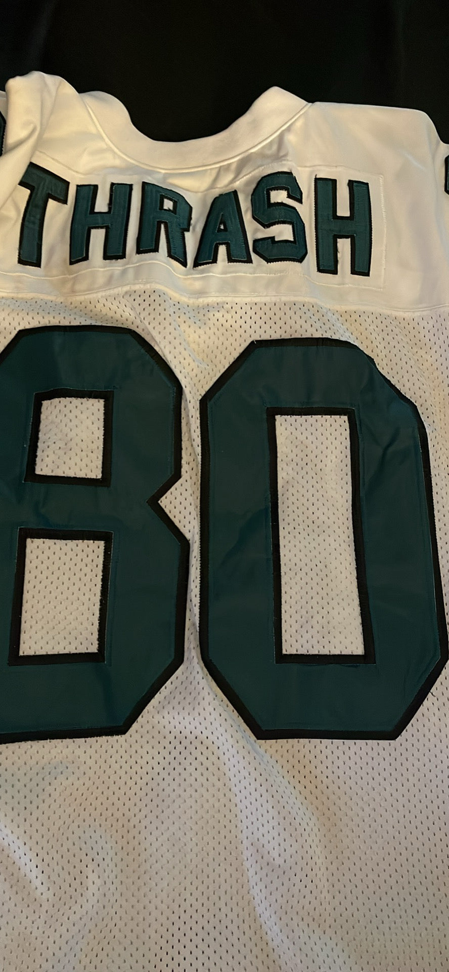 100% Authentic NFL Pro Line Starter Eagles Jersey James Thrash #80