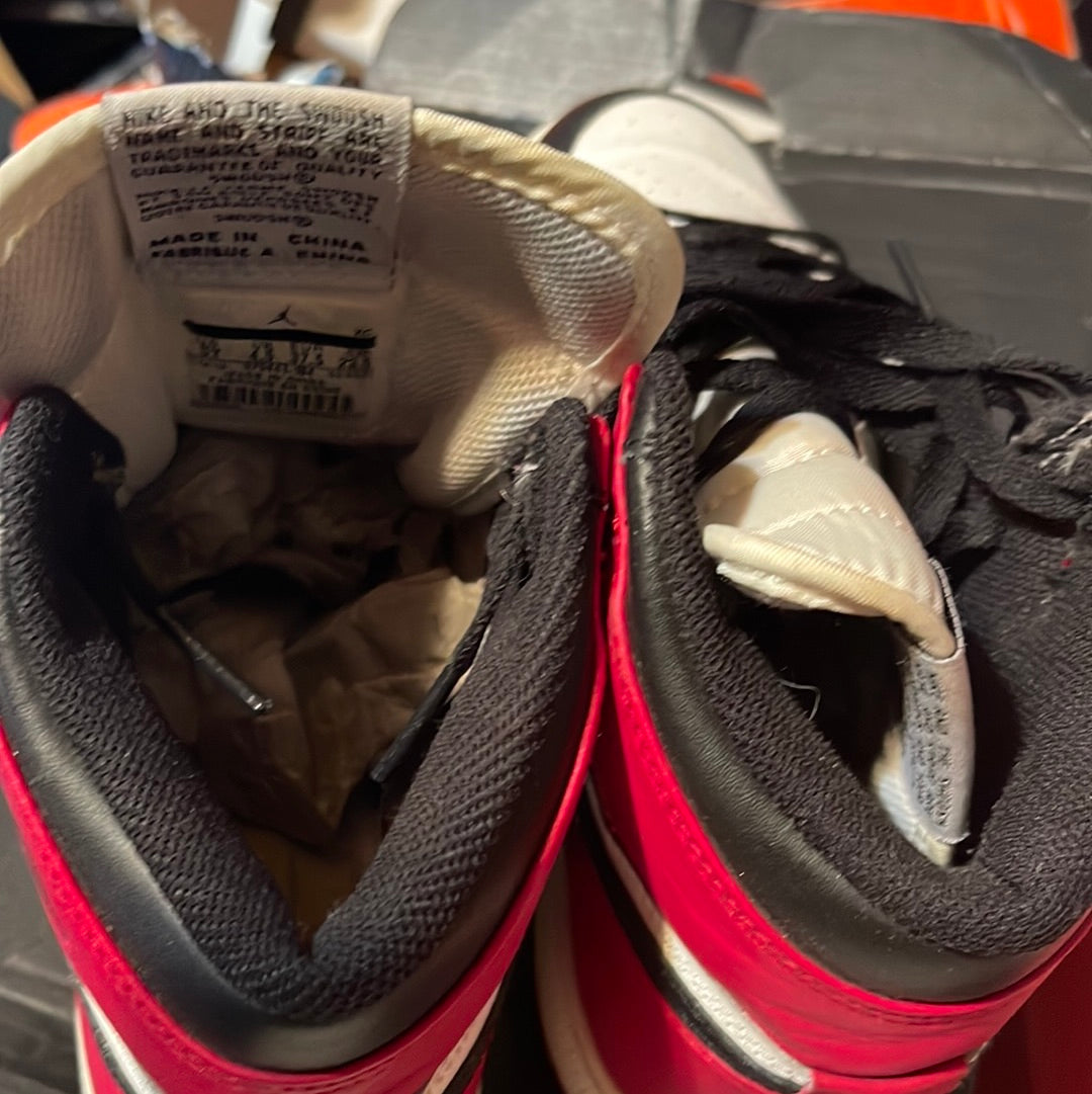 Nike Air Jordan 1 Retro High 2013 Black Toe