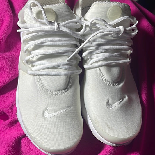 Nike Air Presto Triple White Shoes Sneakers CT3550-100 Men