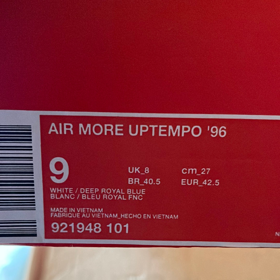 Nike Air More Uptempo Knicks Blue Orange 2017 921948 101