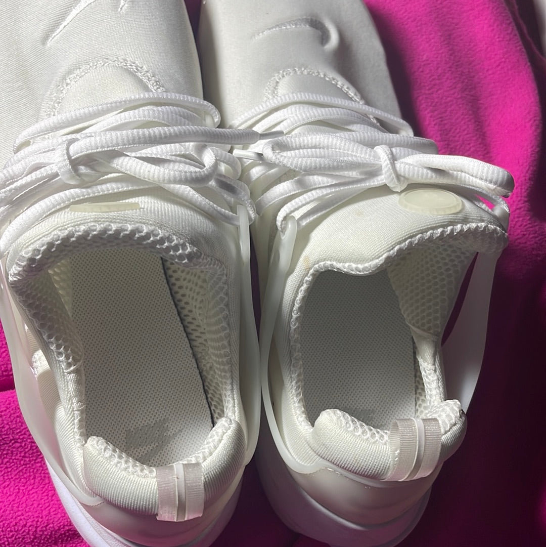 Nike Air Presto Triple White Shoes Sneakers CT3550-100 Men