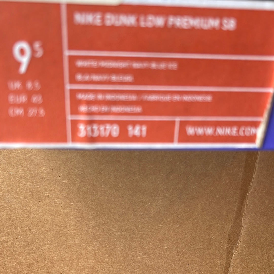 Nike SB Dunk Low Premium Golf Blue Ice 2006 Black Box