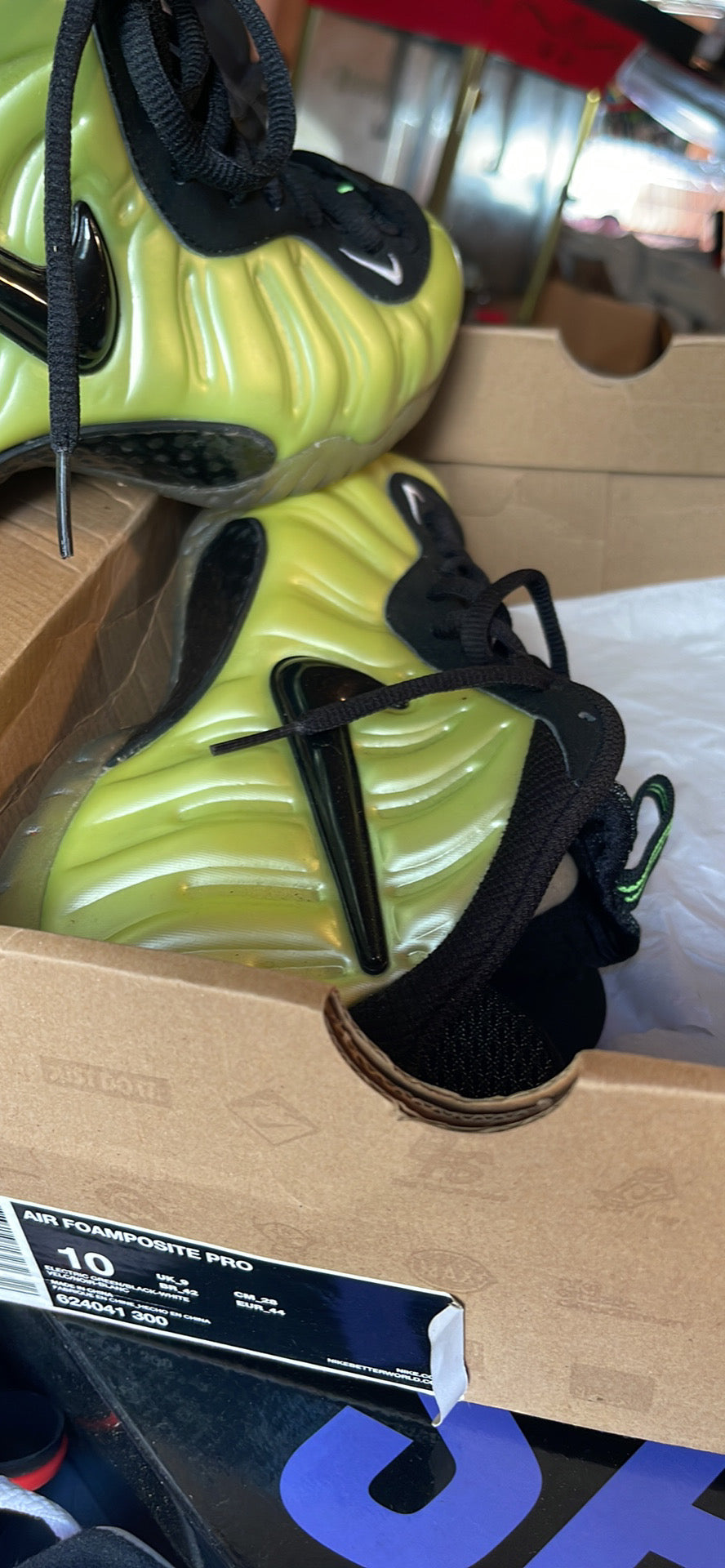 Nike Air Foamposite Pro Electric Green 2011
