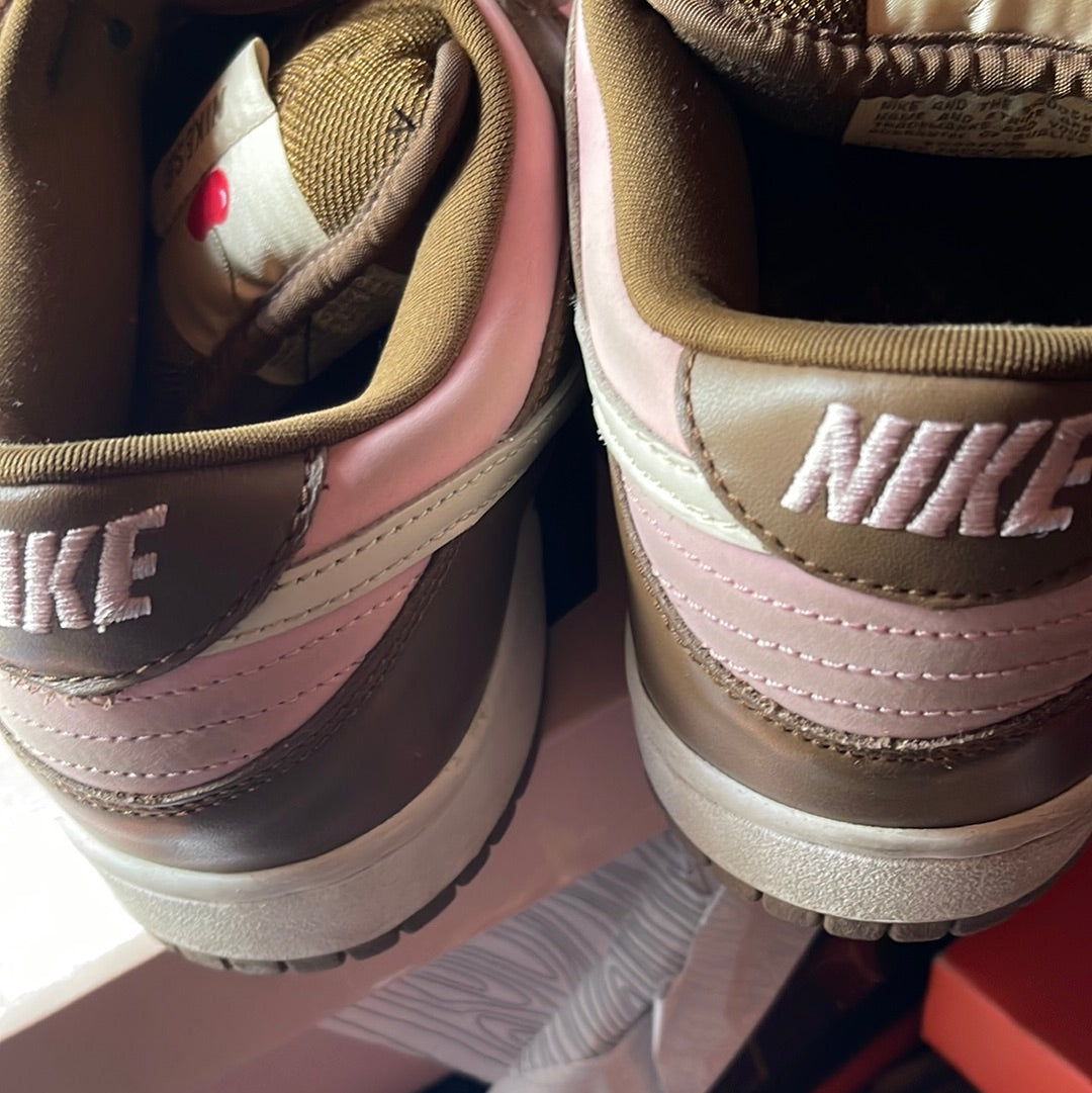 Nike X Stussy Sb Dunk Low Cherry Pink Men Sneakers 304292-671 Vintage