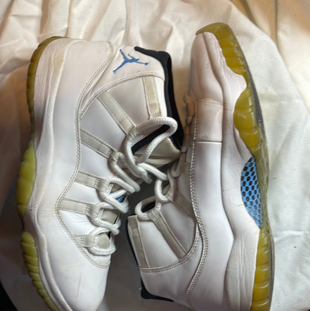 Nike AIR JORDAN 11 XI Retro OG Legend Blue, 378037-117, (2014)