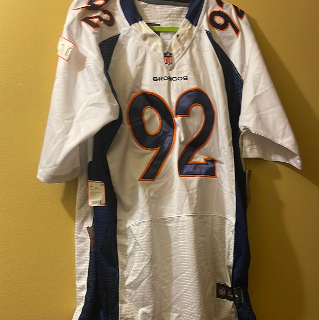 Reebok NFL Equipment #92 Broncos Jersey Elvis Dumervil