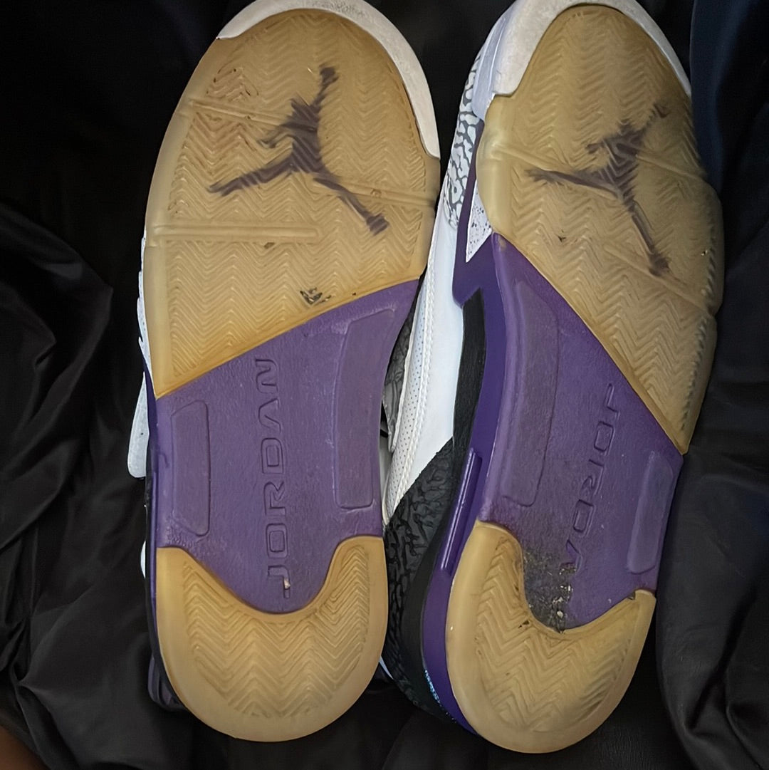 Nike Air Jordan Son Of Mars Club Purple Elephant Cement Grey 512245-106 Size10.5