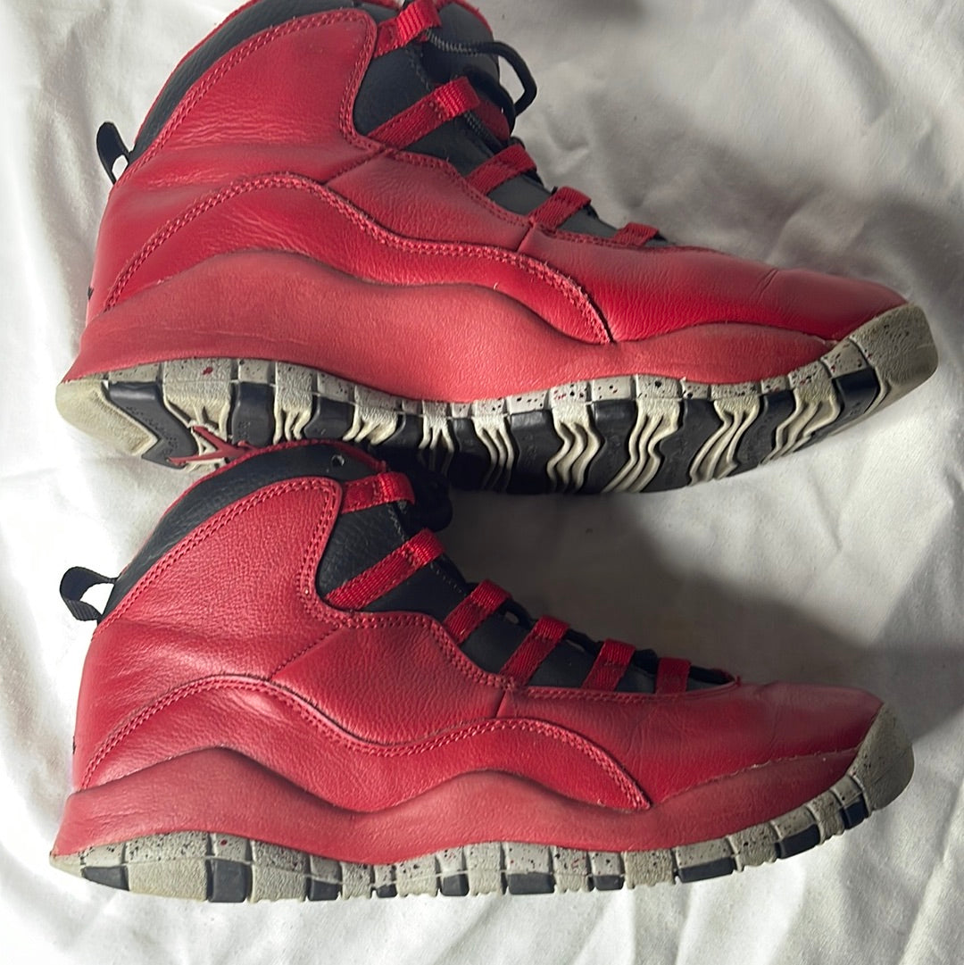 Nike Air Jordan X 10 Retro GS Bulls Over Broadway 705179-601