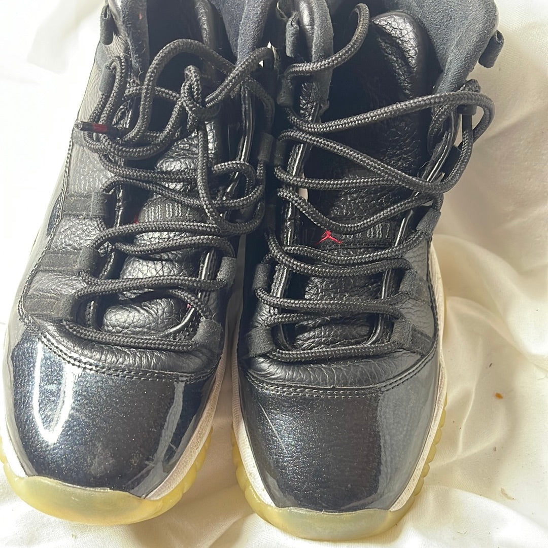 Nike Air Jordan Retro 11 "72-10" (GS) 2015 Black  378038-002