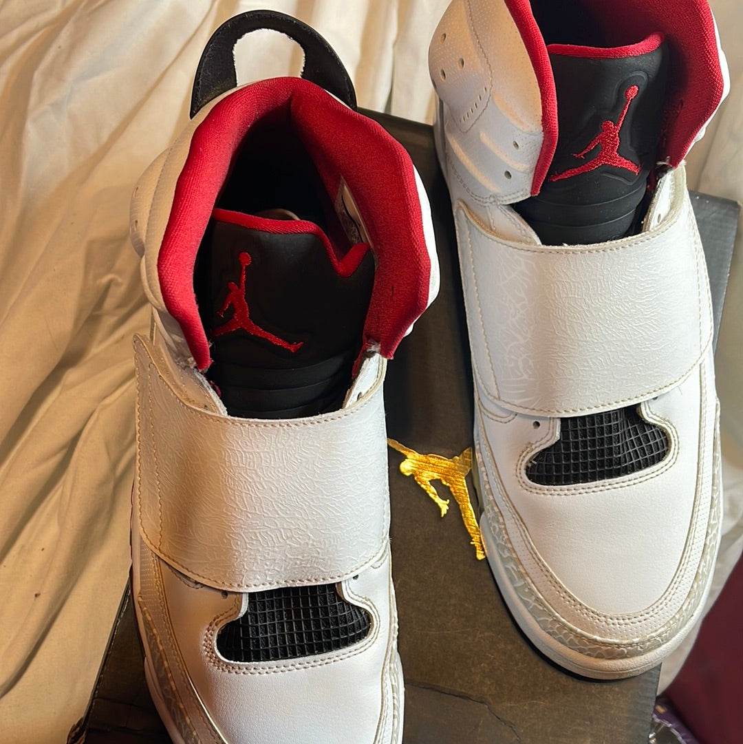 Nike Air Jordan Son of Mars Fire Red Basketball Shoes 512245-112