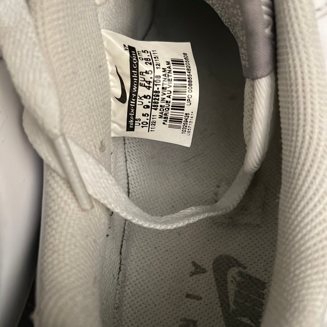 Nike Air Force 1 AF1 Low 488298-108 White Medium Grey Shoes